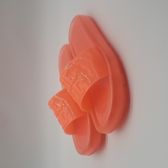 575- Tory Burch Bubble Jelly Slides Women's Sandals Size 6 B NWT - Picture 2 of 10